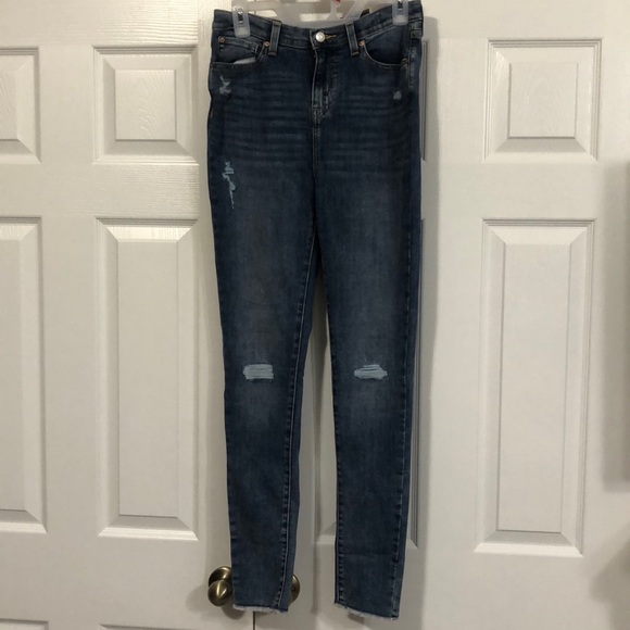 Junior Size 18 Signature Levi Strauss Super Skinny Jeans - Picture 4 of 12